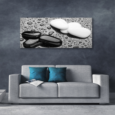 Quadro em tela Gotas de Pedras