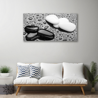 Quadro em tela Gotas de Pedras