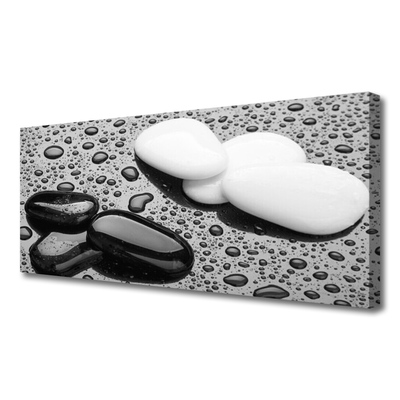 Quadro em tela Gotas de Pedras