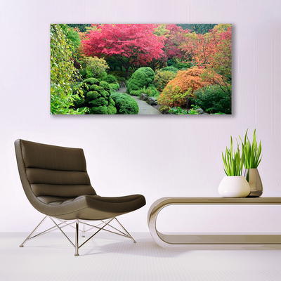Quadro em tela Jardim Flor Árvore Natureza