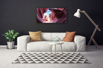 Quadro canvas Arte no leito do rio Rock