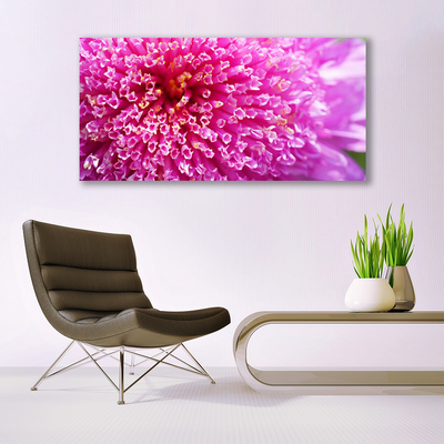 Quadro canvas Flor na Parede
