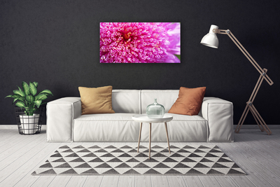 Quadro canvas Flor na Parede
