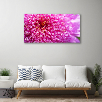 Quadro canvas Flor na Parede