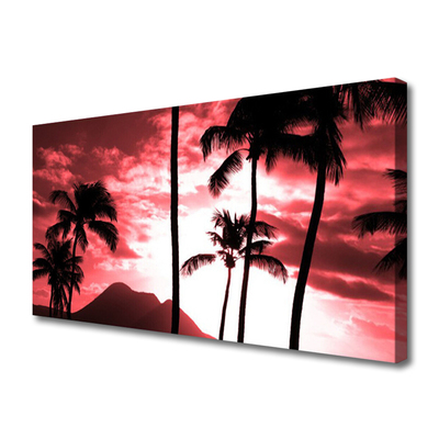Quadro em tela Palmeiras da Montanha Natureza