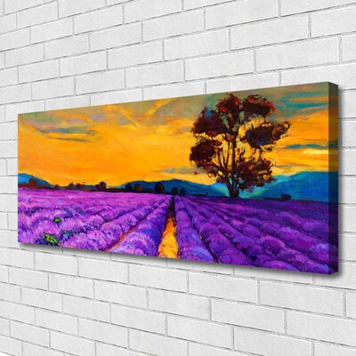 Quadro em tela Paisagem de campo