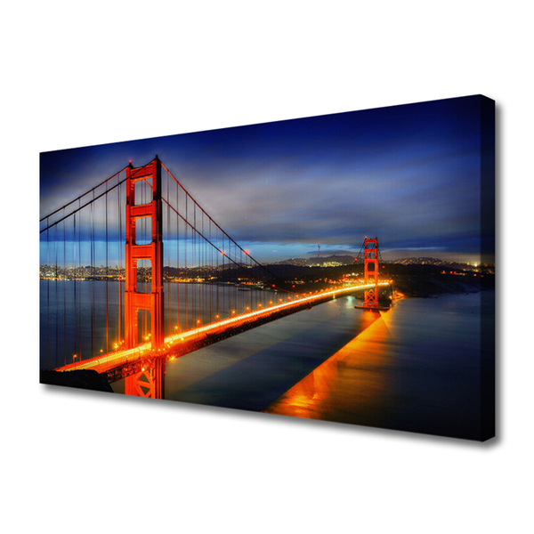 Quadro canvas Arquitetura de pontes