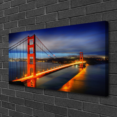 Quadro canvas Arquitetura de pontes