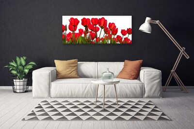 Quadro canvas Flores na Parede