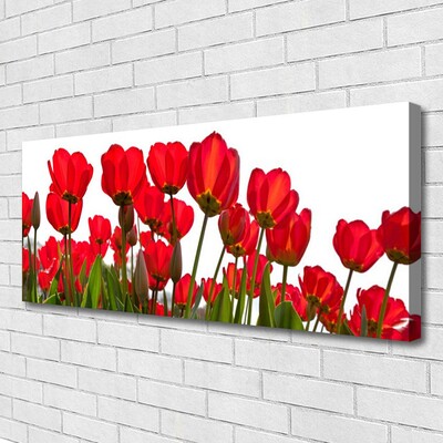 Quadro canvas Flores na Parede