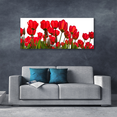 Quadro canvas Flores na Parede