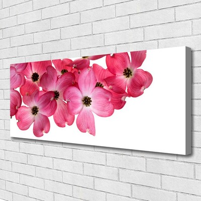 Quadro canvas Flores na Parede