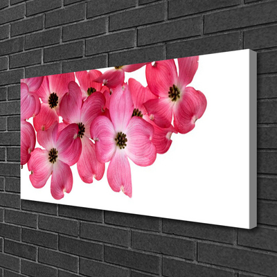 Quadro canvas Flores na Parede