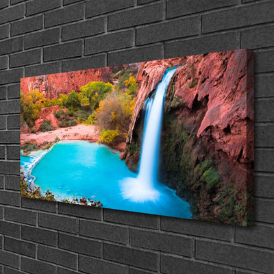 Quadro canvas Cachoeira Montanhas Natureza