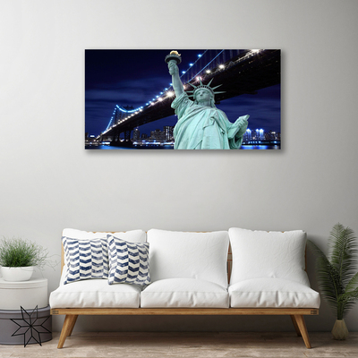Quadro em tela Ponte da Estátua da Liberdade