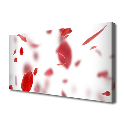 Quadro em tela Pétalas de Rosa Natureza