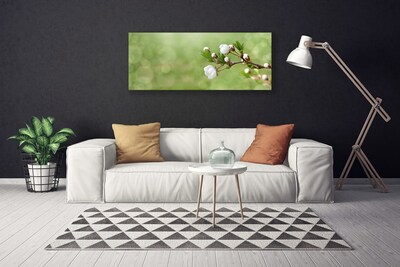 Quadro canvas Flores na Parede