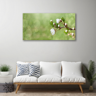 Quadro canvas Flores na Parede