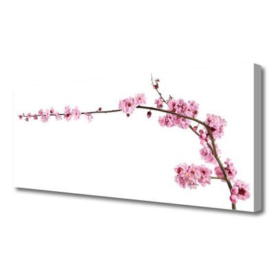 Quadro em tela Flores na Parede