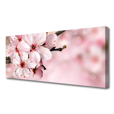 Quadro em tela Flores na Parede