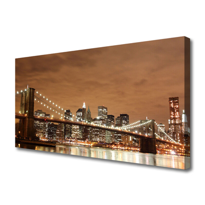 Quadro canvas Arquitetura da Cidade da Ponte