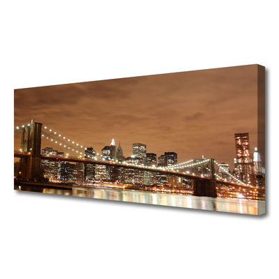 Quadro canvas Arquitetura da Cidade da Ponte