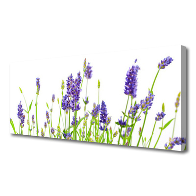 Quadro em tela Flores na Parede