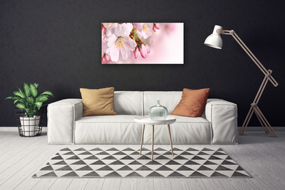 Quadro canvas Flores na Parede