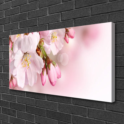 Quadro canvas Flores na Parede