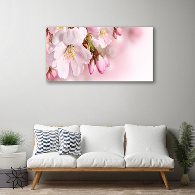 Quadro canvas Flores na Parede