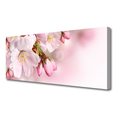 Quadro canvas Flores na Parede