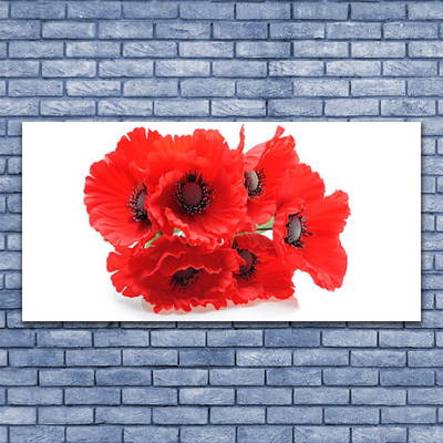 Quadro em tela Flores na Parede