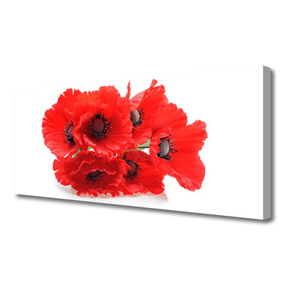 Quadro em tela Flores na Parede