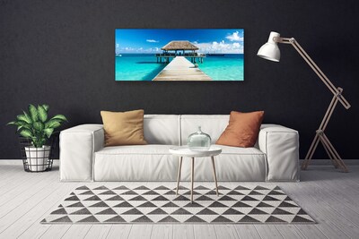 Quadro canvas Arquitetura da Ponte Marítima