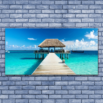 Quadro canvas Arquitetura da Ponte Marítima