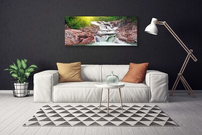 Quadro em tela Cachoeira da Natureza