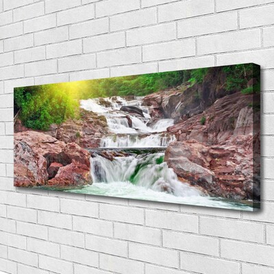 Quadro em tela Cachoeira da Natureza