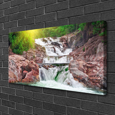 Quadro em tela Cachoeira da Natureza