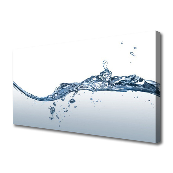 Quadro em tela Arte na Água