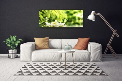Quadro canvas Folhas de flores