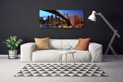 Quadro canvas Água da Cidade da Ponte