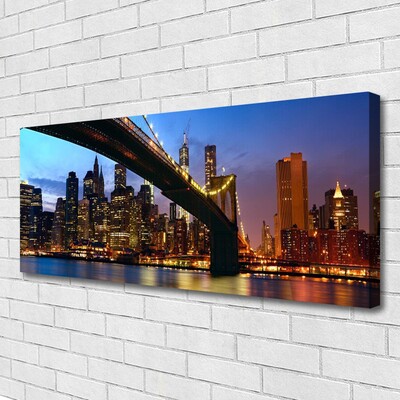 Quadro canvas Água da Cidade da Ponte