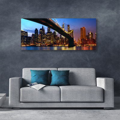 Quadro canvas Água da Cidade da Ponte