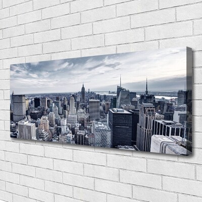 Quadro em tela Casas da Cidade