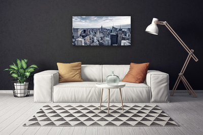 Quadro em tela Casas da Cidade