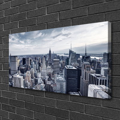 Quadro em tela Casas da Cidade