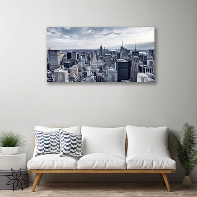 Quadro em tela Casas da Cidade