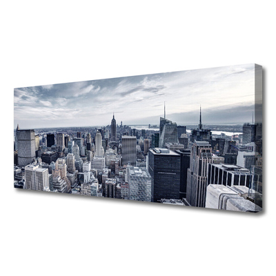 Quadro em tela Casas da Cidade