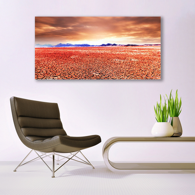 Quadro canvas Paisagem desértica de areia