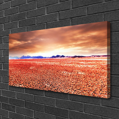 Quadro canvas Paisagem desértica de areia